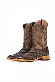ROCK’EM Print Piracucu Square Toe