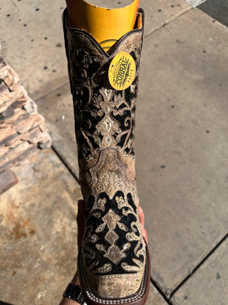 Corral Boot - Sequin Inlay