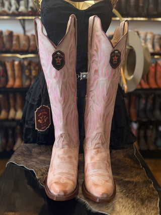 Dusty Pink Snip Toe Tall - Los Altos Boots
