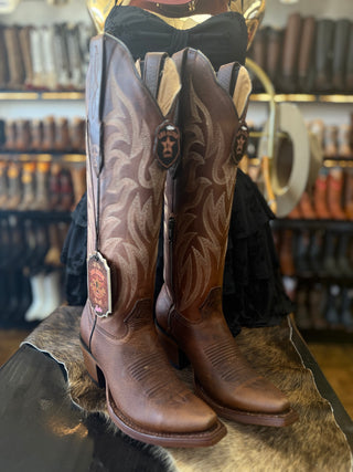 Walnut Snip Toe Tall - Los Altos Boots