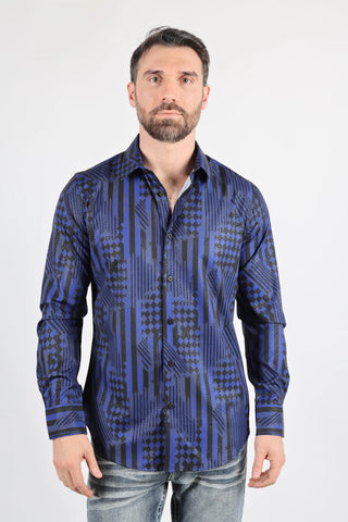 Platini Navy Folio Shirt