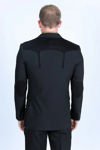 Platini Western Sport Coat Suede